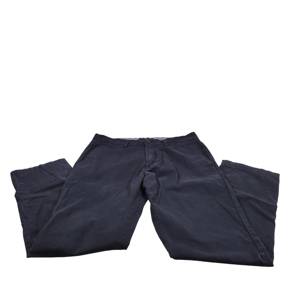 Banana Republic Aiden Chino‎ Men 32x32 Blue Excellent Slim Fit Cotton Pants
